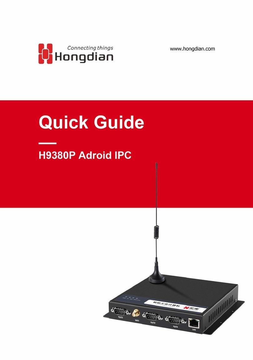 Shenzhen Hongdian Technologies H9380P quick guide Shenzhen Hongdian Technologies H9380P quick guide