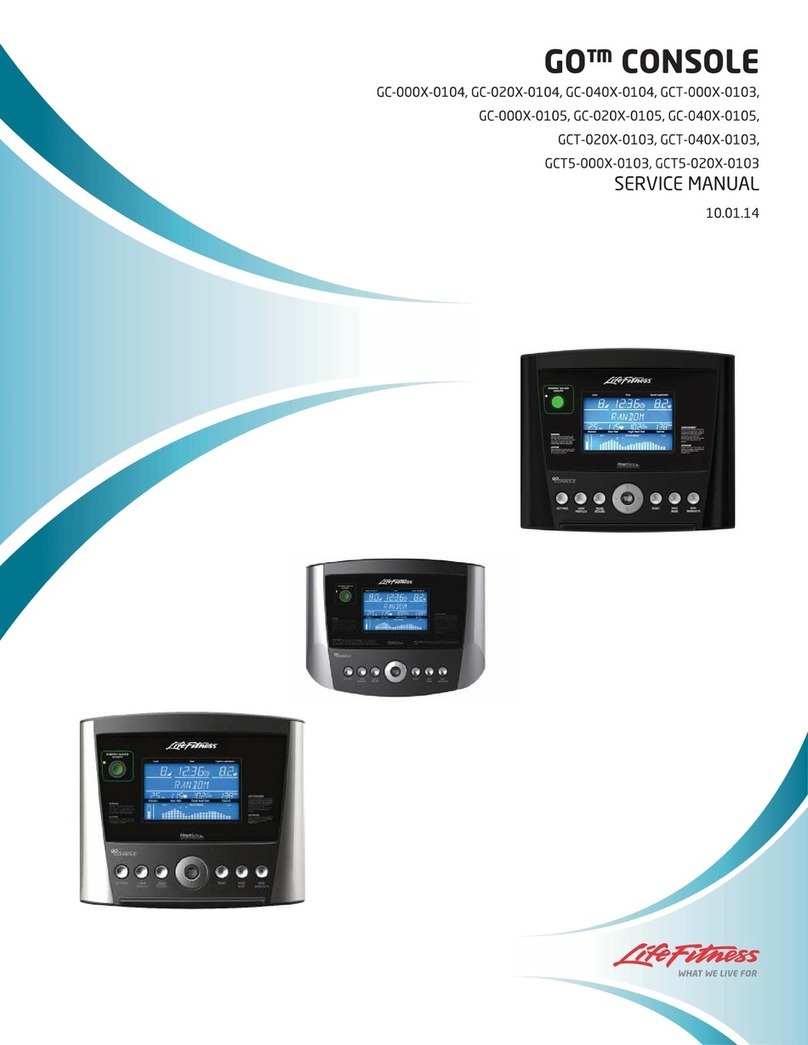 Life Fitness GO CONSOLE Service manual