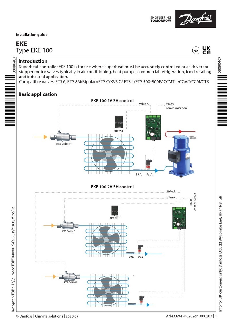 Danfoss EKE User manual