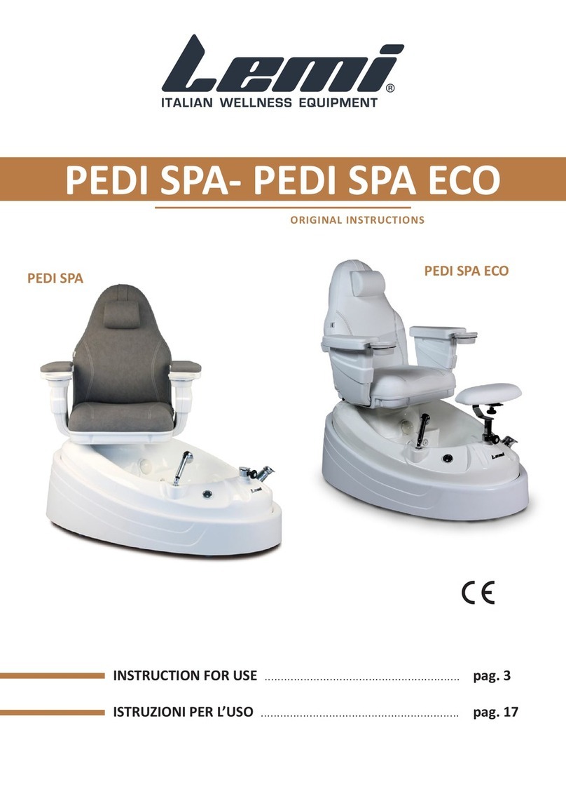 LEMI PEDI SPA Instructions for use LEMI PEDI SPA Instructions for use