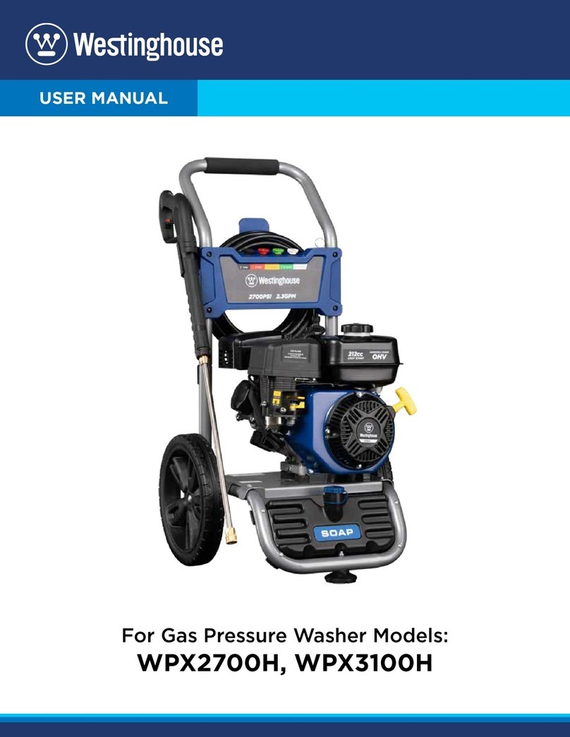Westinghouse WPX2700H User manual