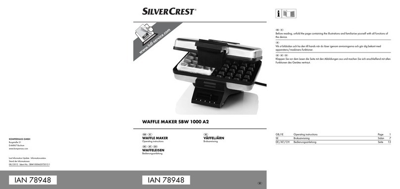 Silvercrest SBW 1000 A2 User manual Silvercrest SBW 1000 A2 User manual