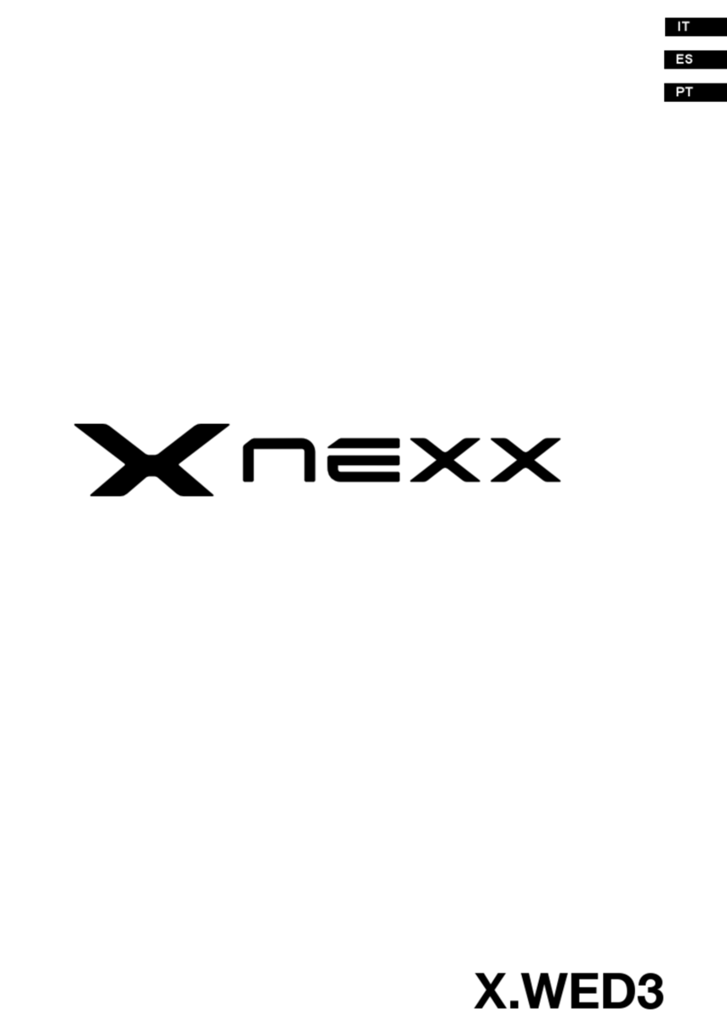 Nexx X.WED3 User manual