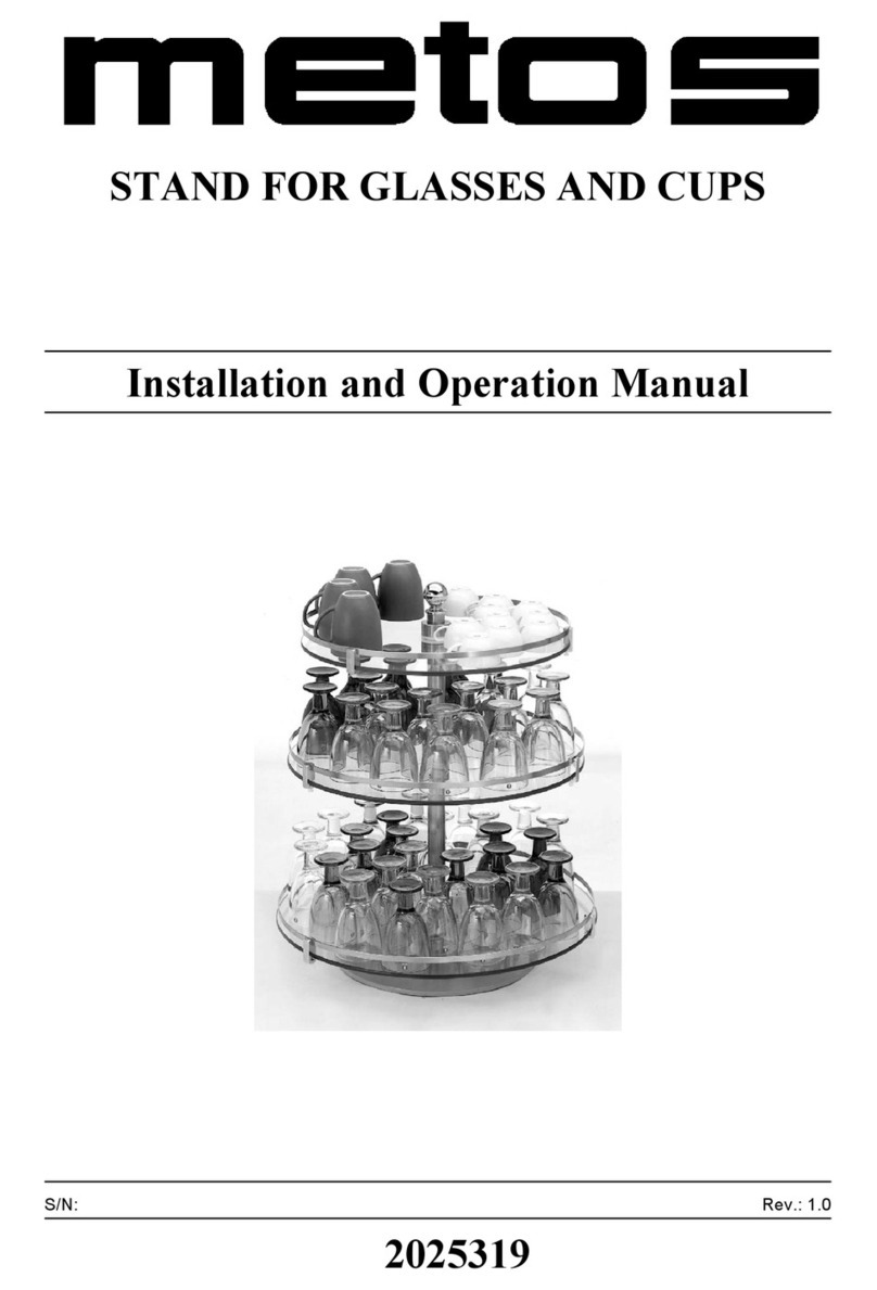 Metos 2025319 User manual