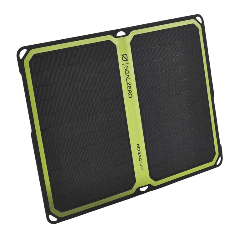 GOAL ZERO Nomad 14 Plus User manual GOAL ZERO Nomad 14 Plus User manual