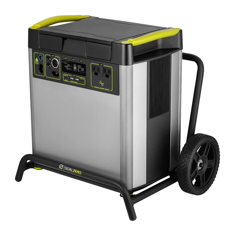 GOAL ZERO Yeti 6000X user manual