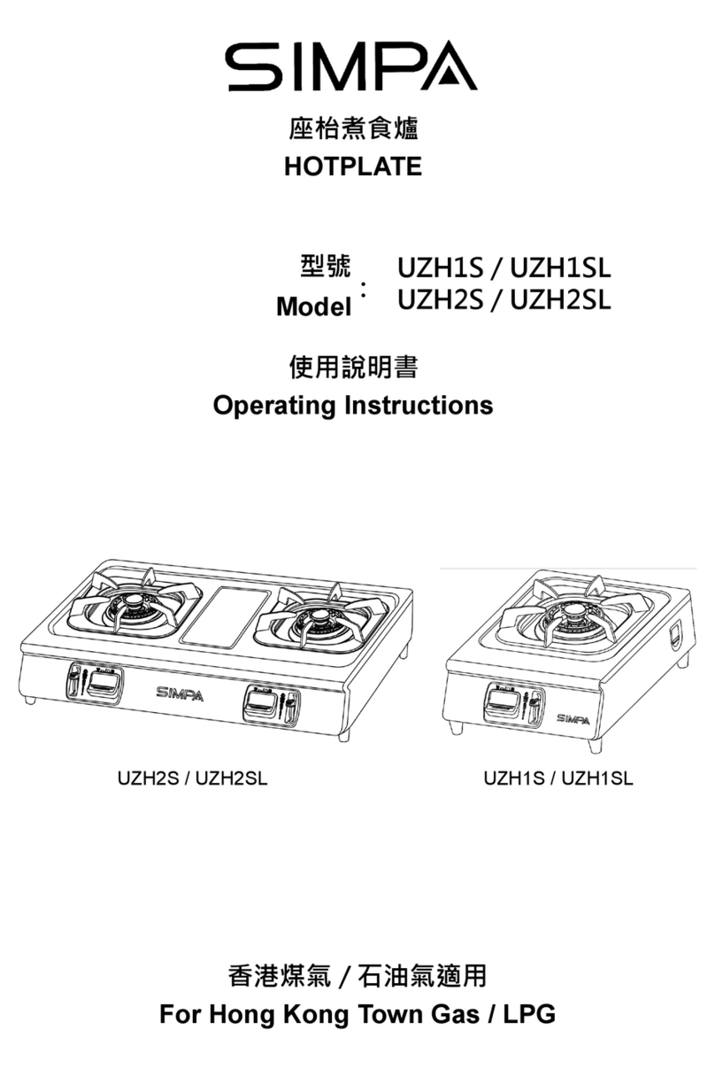 SIMPA UZH1S operating instructions
