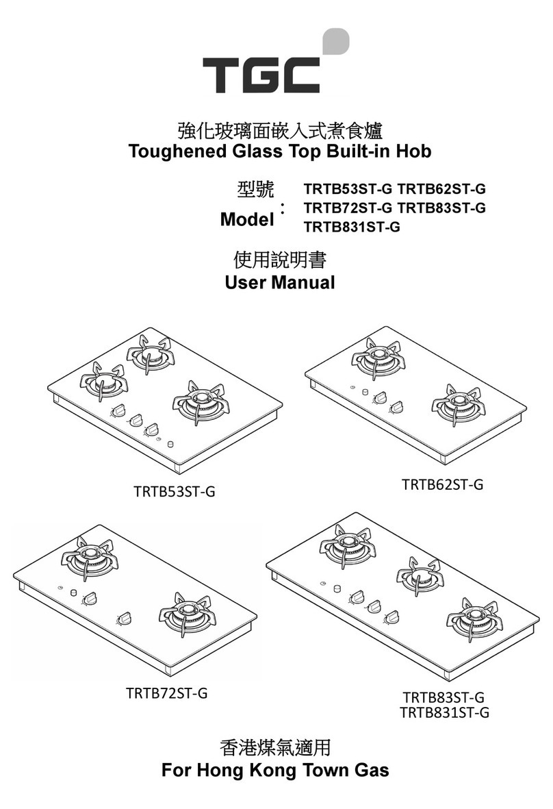 TGC TRTB53ST-G user manual