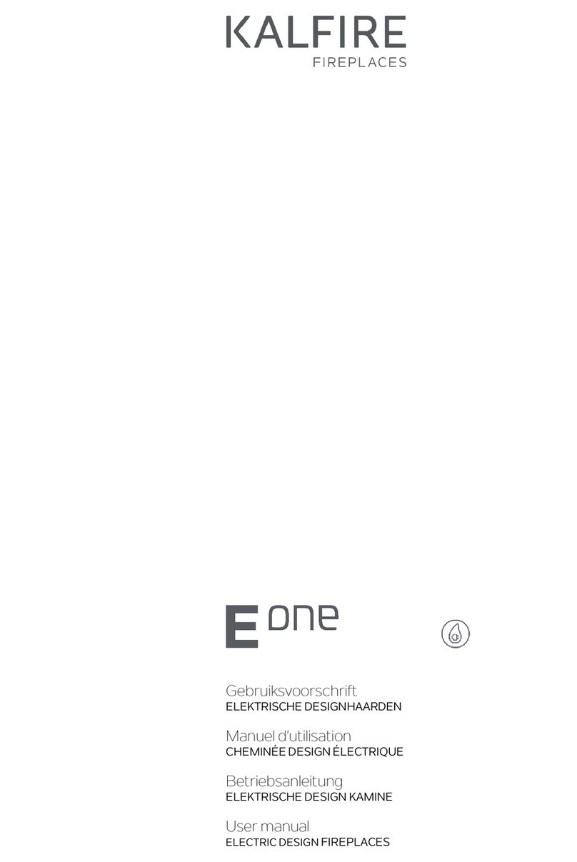 KAL-FIRE E-one 100F User manual KAL-FIRE E-one 100F User manual
