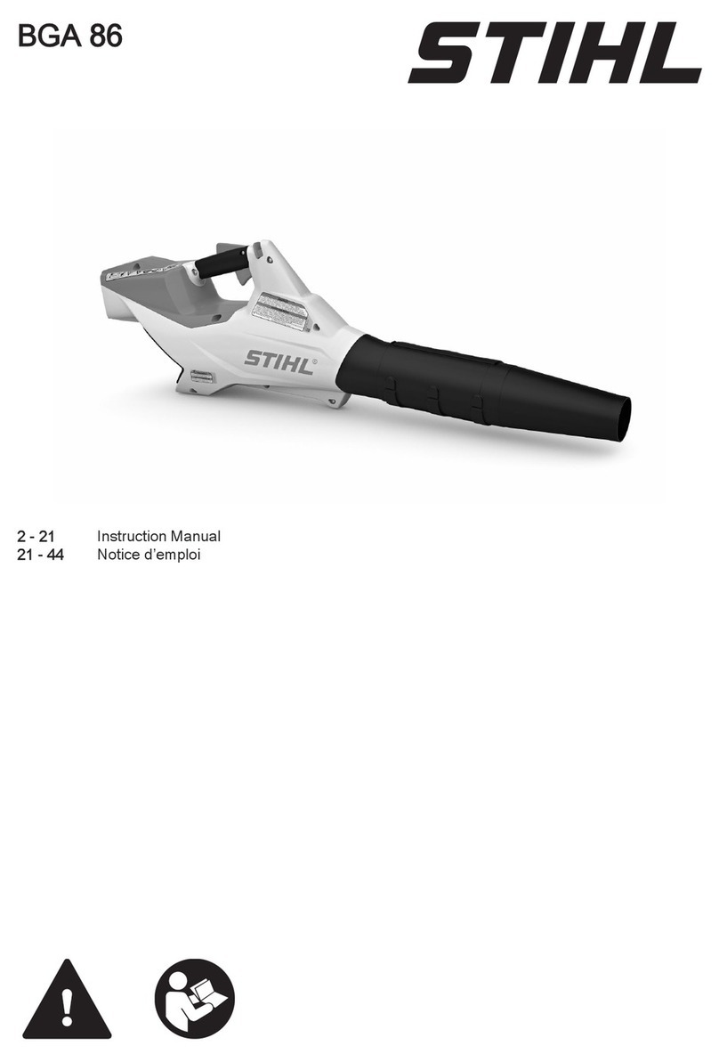 Stihl BGA 86 User manual