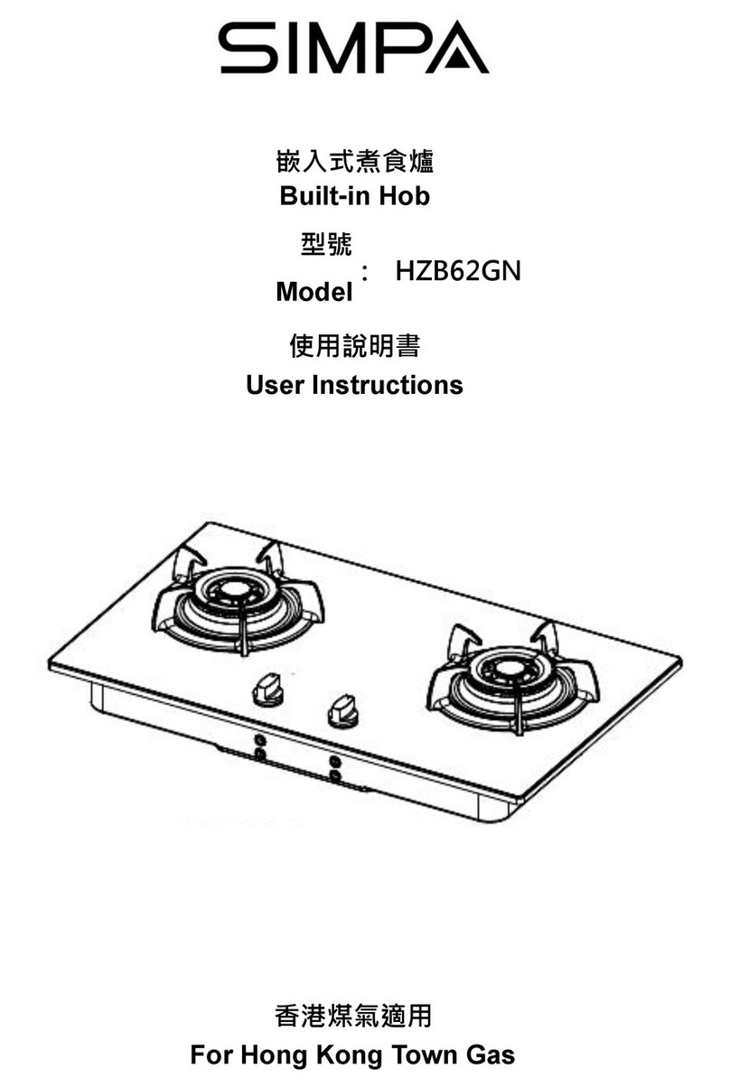 SIMPA HZB62GN User manual