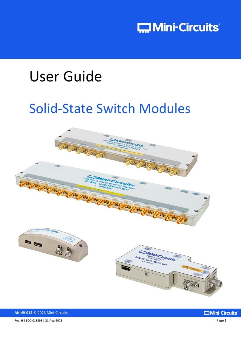 Mini-Circuits U2C-1SP2T-63VH user guide
