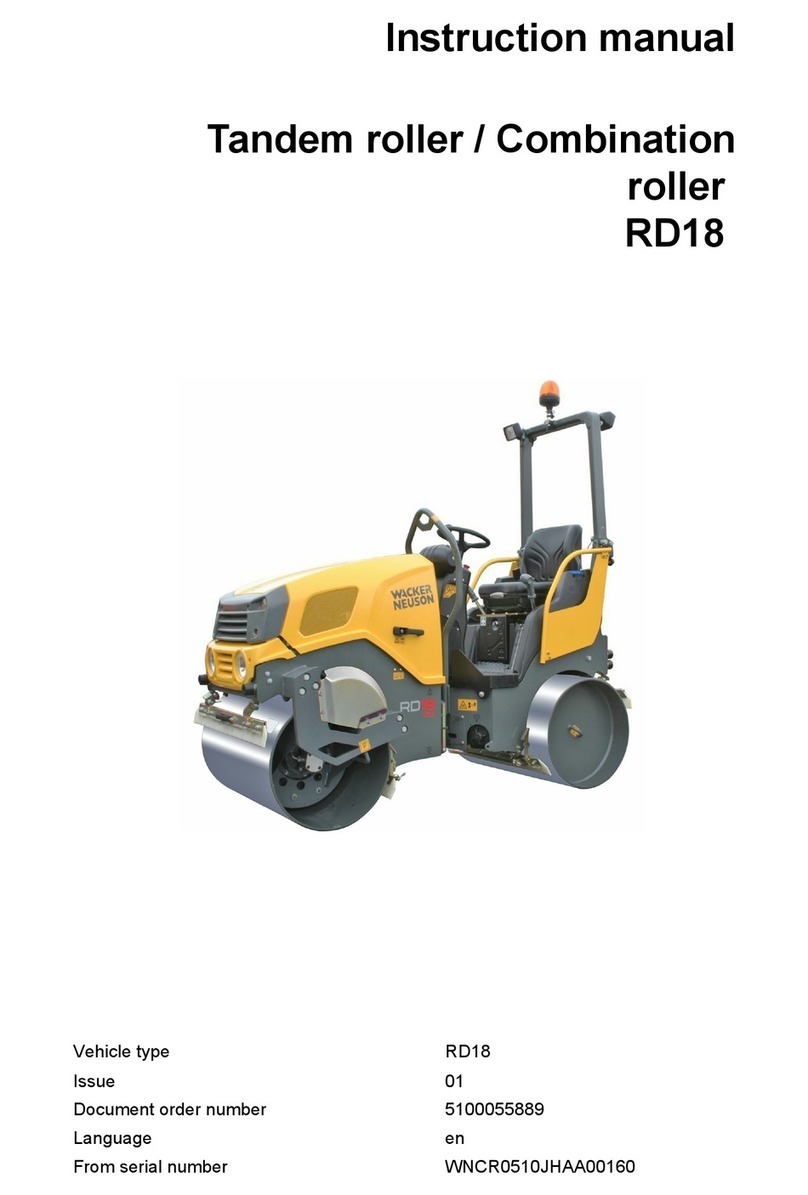Wacker Neuson RD18 User manual