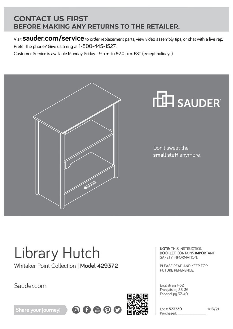 Sauder Whitaker Point 429372 User manual