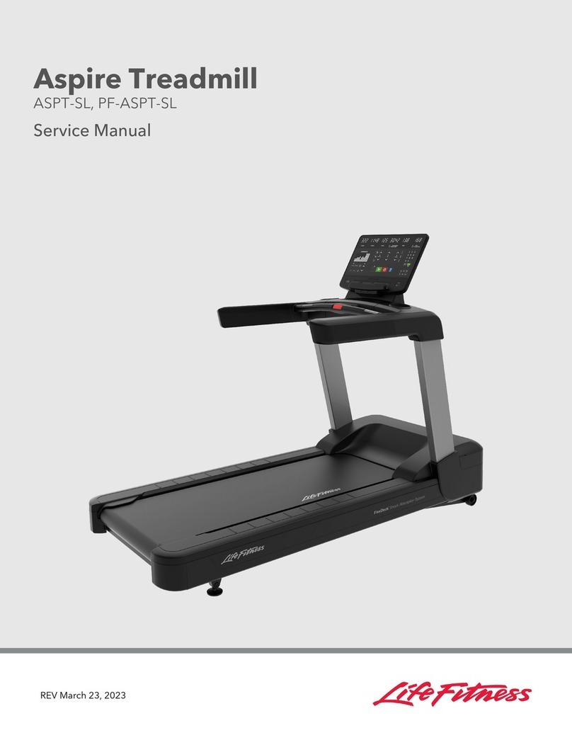 Life Fitness Aspire ASPT-SL Service manual