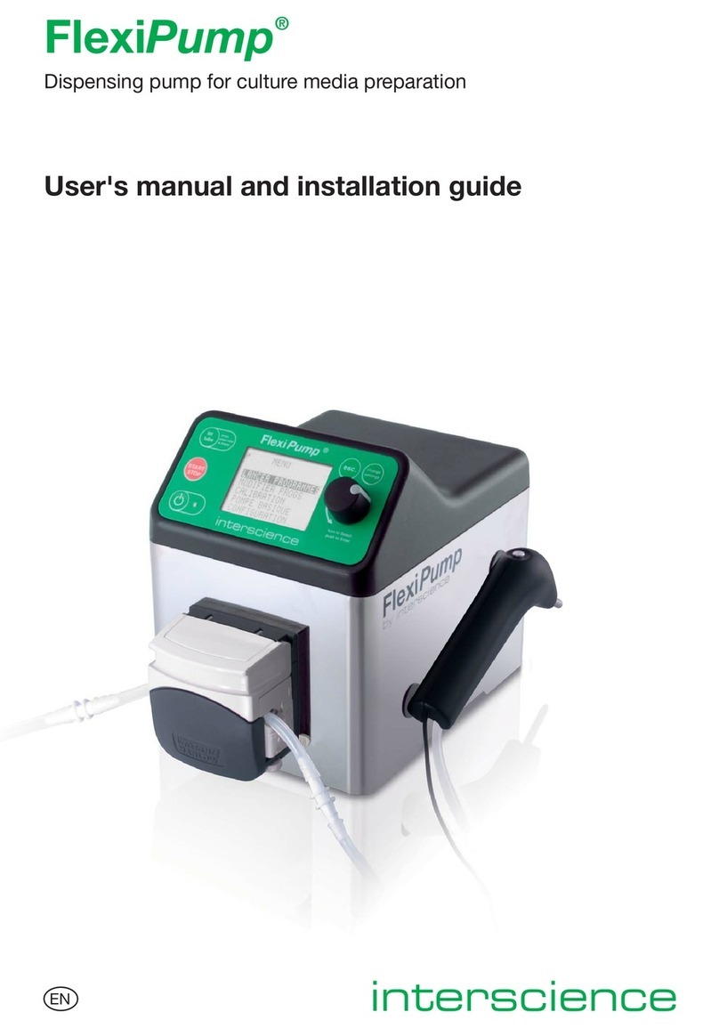 Interscience FlexiPump User manual and installation guide