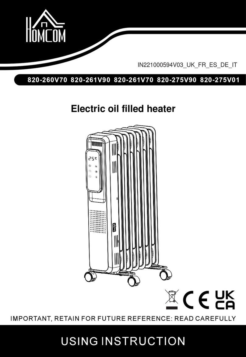 HOMCOM 820-260V70 Manual