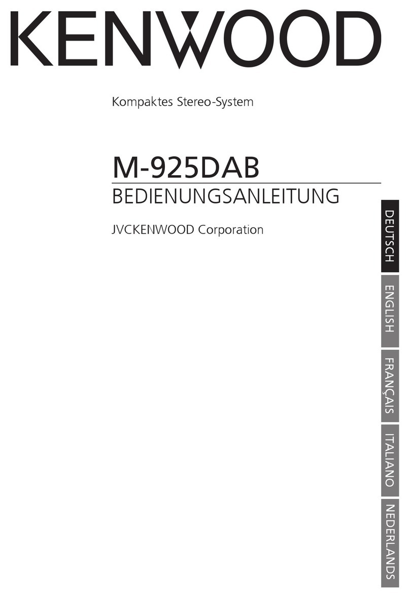 Kenwood M-925DAB User manual