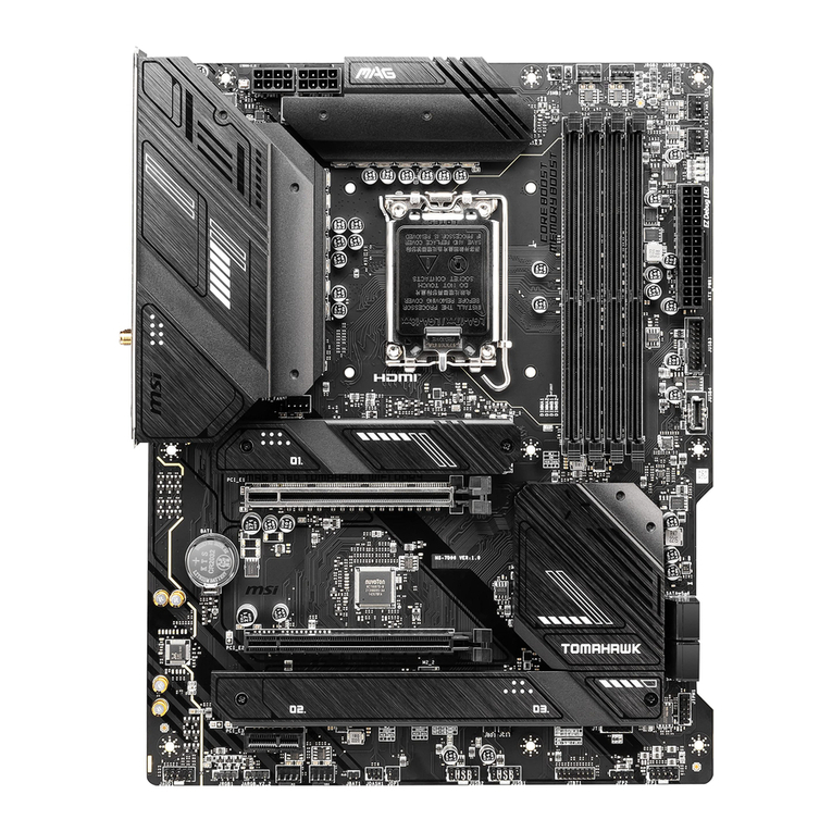 MSI MAG B660 TOMAHAWK WIFI DDR4 user manual