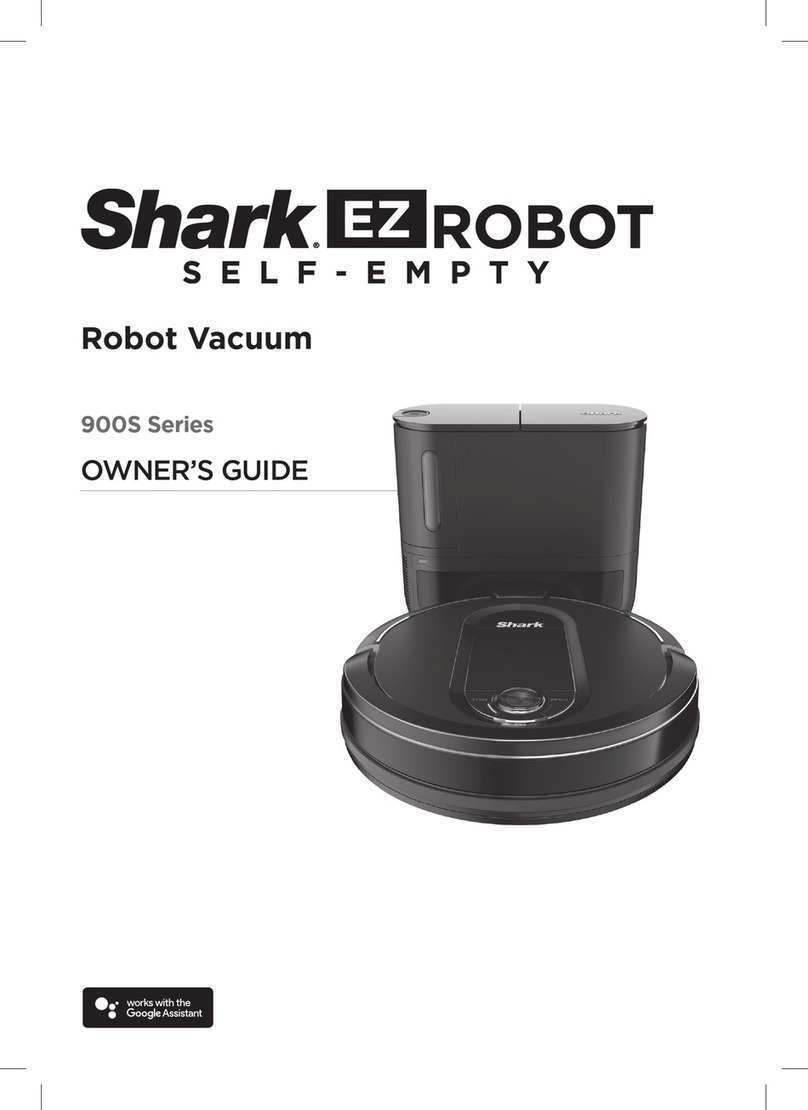 Shark EZ ROBOT SELF-EMPTY 9000 Series User manual