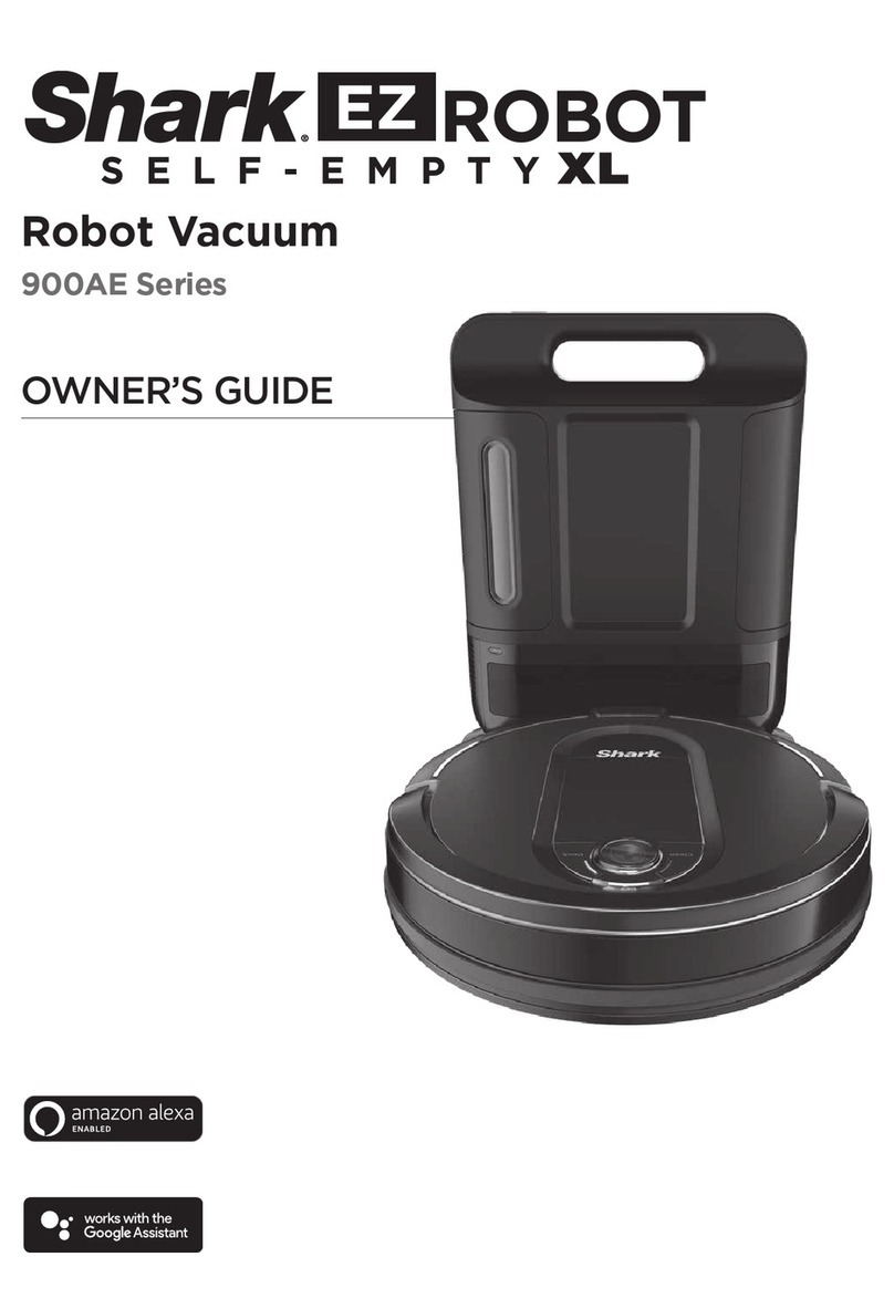 Shark EZ ROBOT SELF-EMPTY XL 900AE Series User manual
