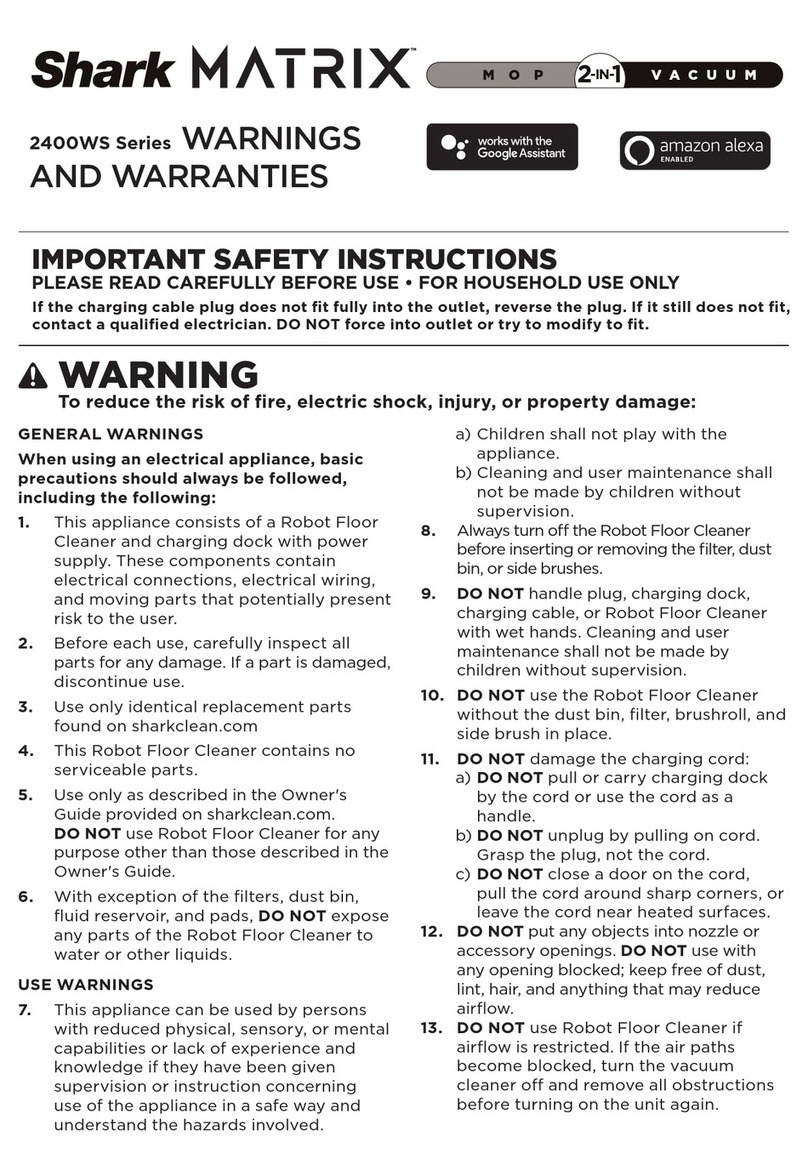 Shark MATRIX 2400WS Series User manual