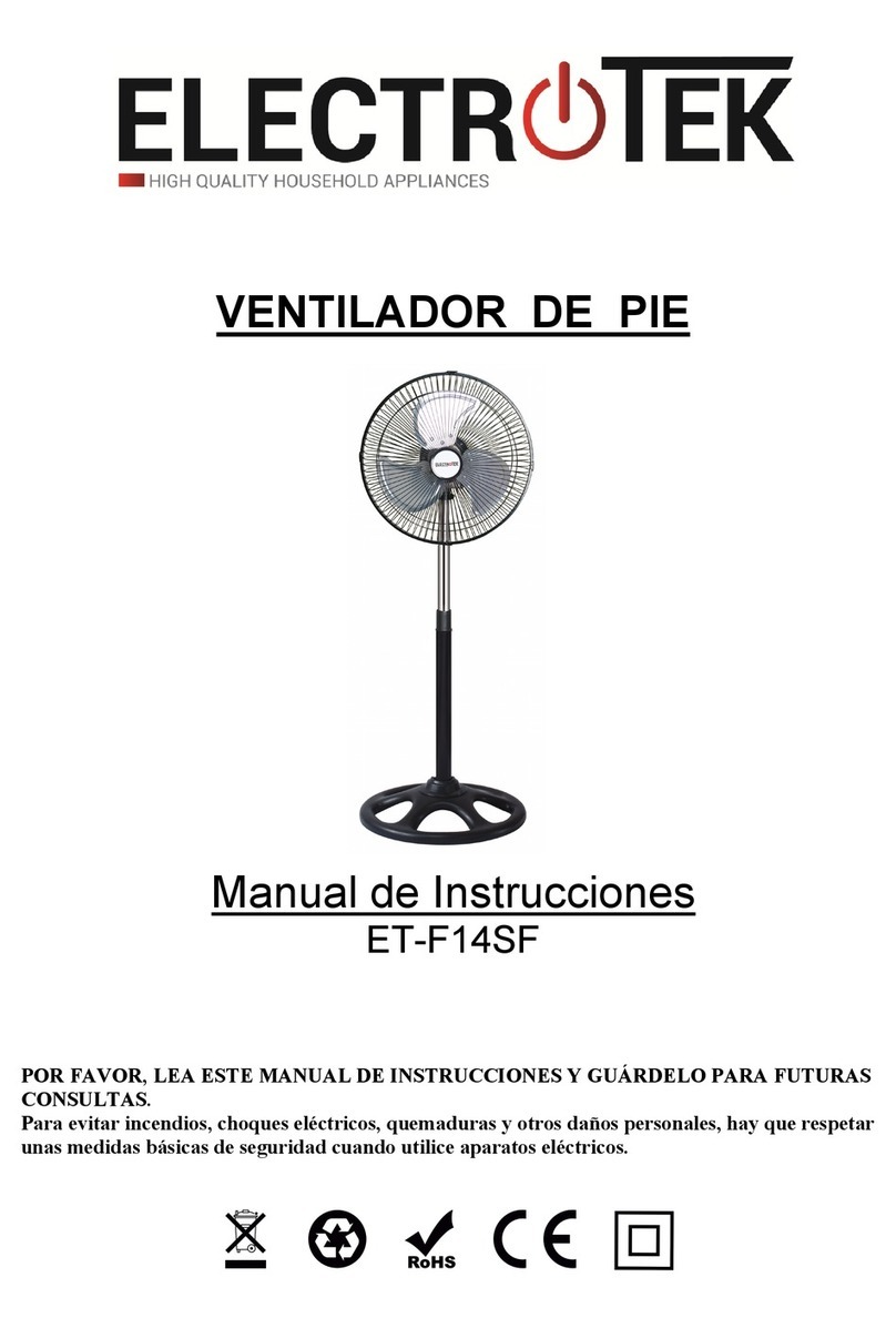 ELECTROTEK ET-F14 instruction manual ELECTROTEK ET-F14 instruction manual