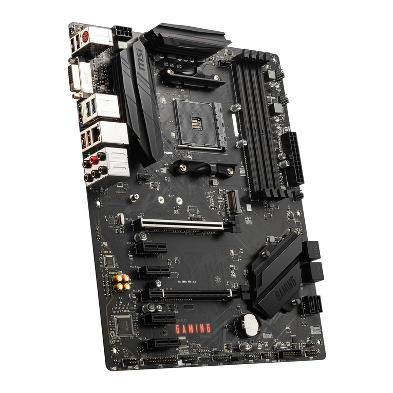 MSI B550 GAMING GEN3 User manual