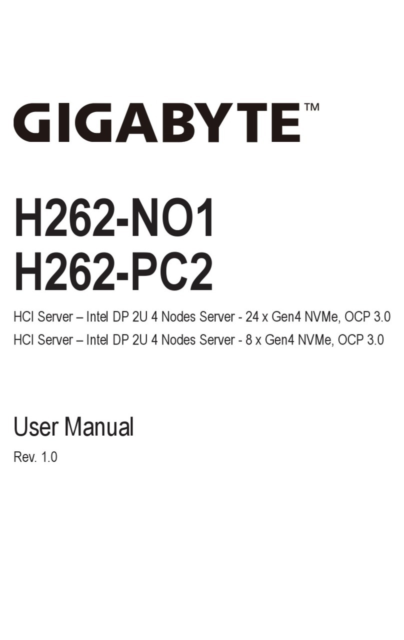 Gigabyte H262-NO1 user manual