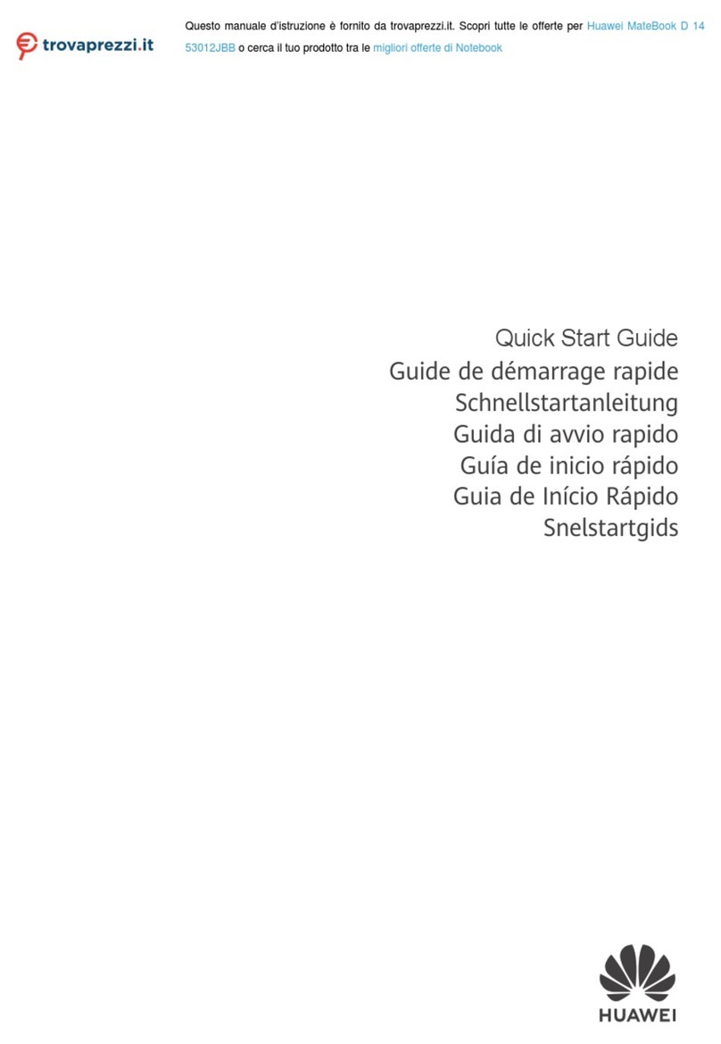 Huawei MetaBook D 14 User manual