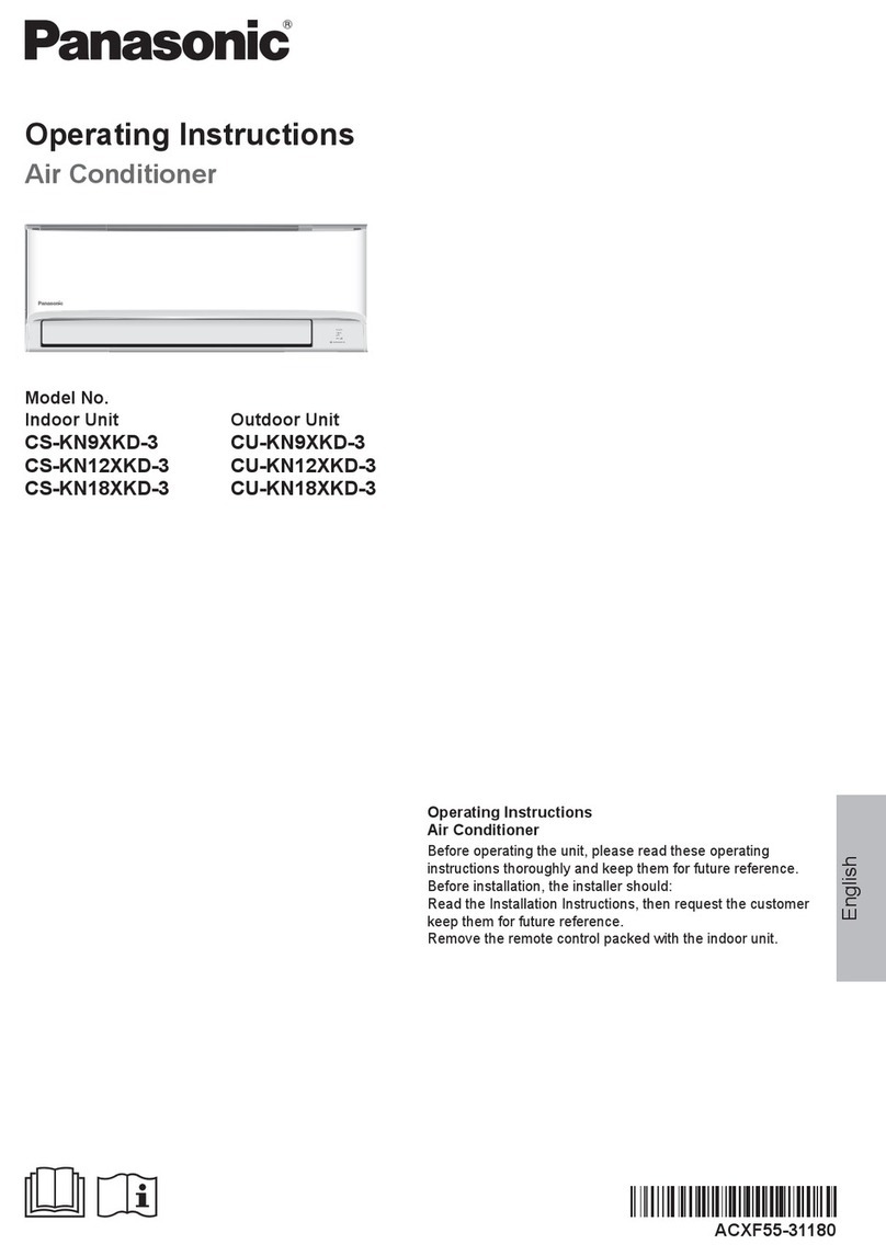Panasonic CS-KN9XKD-3 User manual