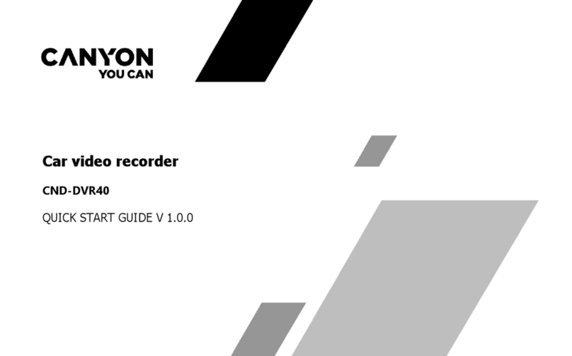 Canyon CND-DVR40 quick start guide