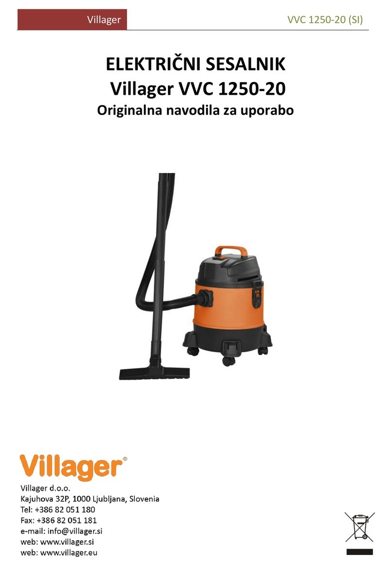 Villager VVC 1250-20 Original user manual