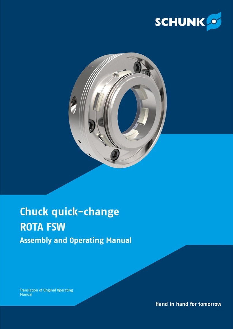 SCHUNK ROTA FSW User instructions