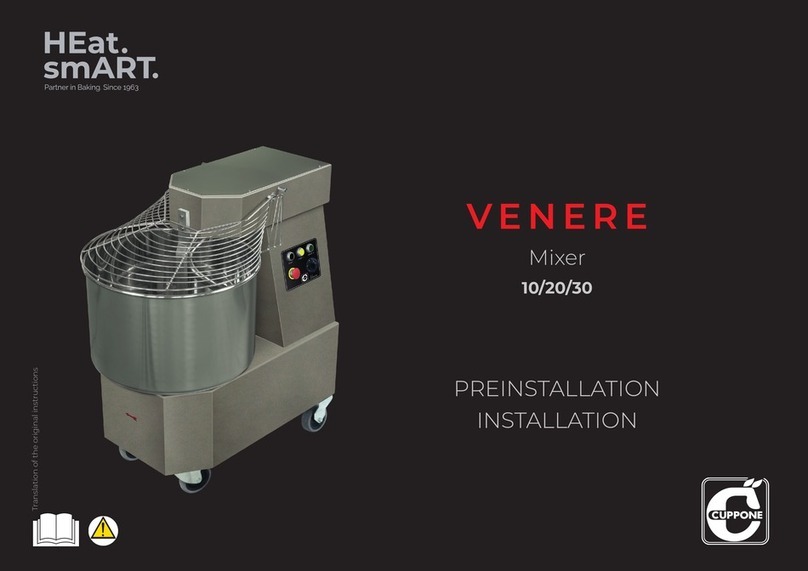 Cuppone VENERE 10 User manual