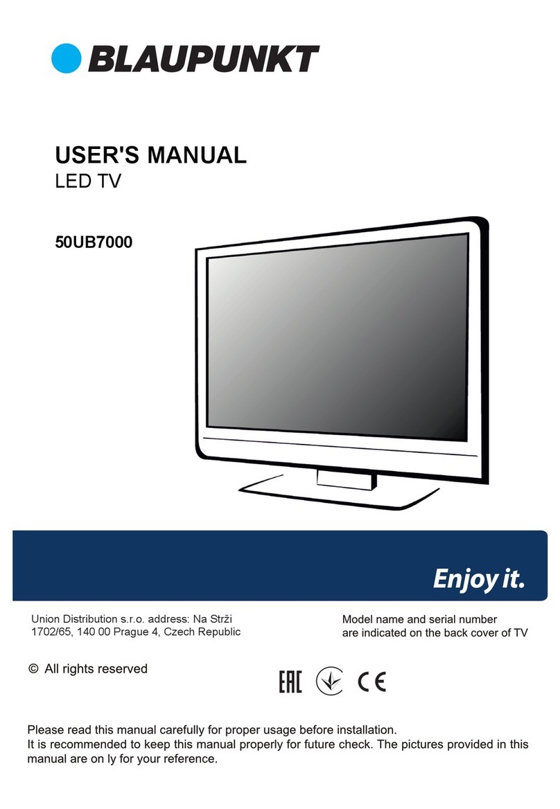 Blaupunkt 50UB7000 User manual