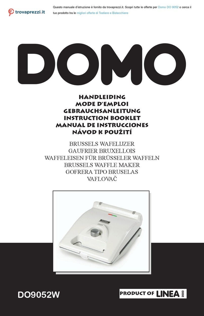 Linea 2000 DOMO DO9052W Instruction booklet