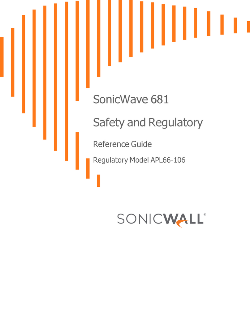 SonicWALL APL66 106 reference guide