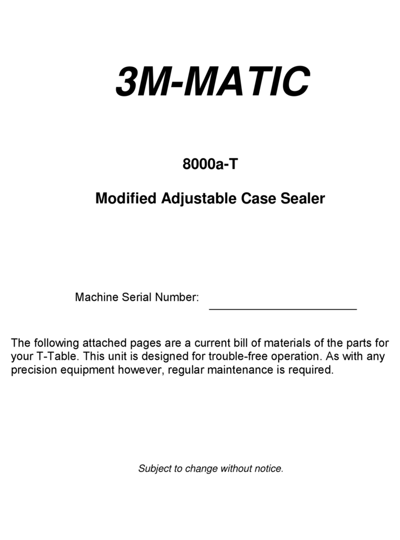 3M 3M-MATIC 8000a-T instructions