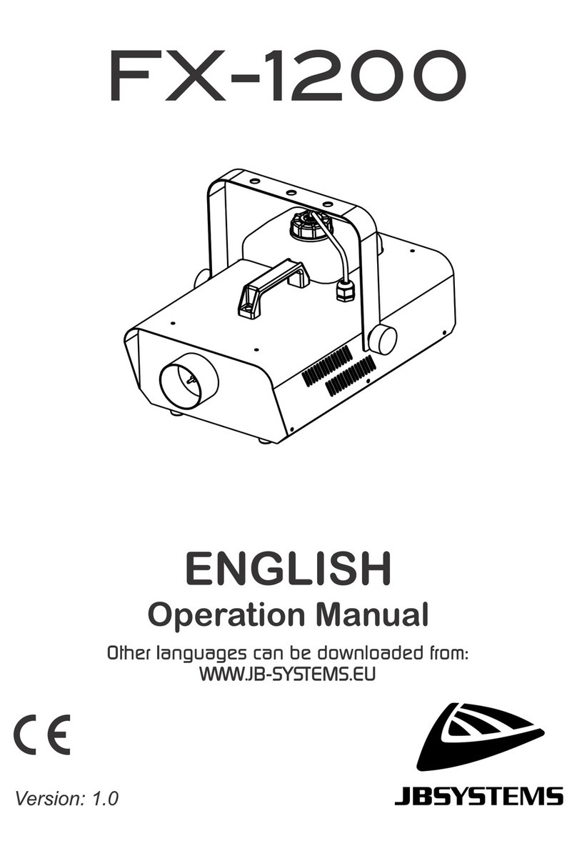 JB Systems FX-1200 User manual