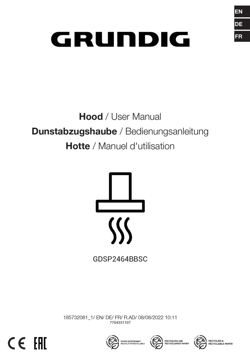 Grundig GDSP2464BBSC User manual