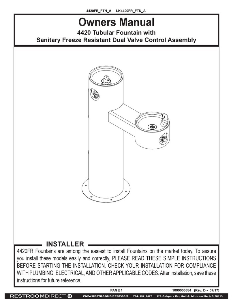 Elkay 4420FR FTN A Series User manual