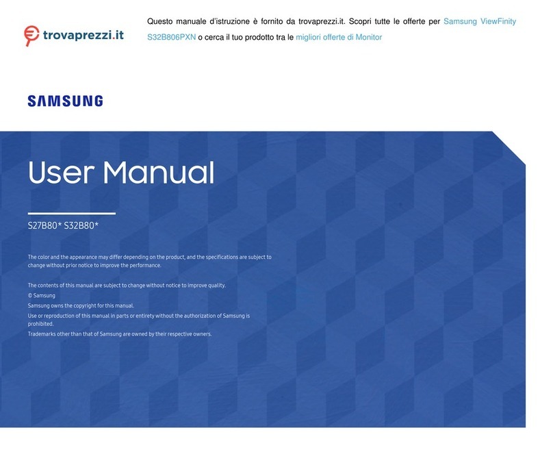 Samsung S32B806PXN User manual