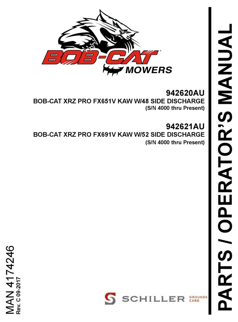 Schiller BOB-CAT XRZ PRO FX651V KAW User manual