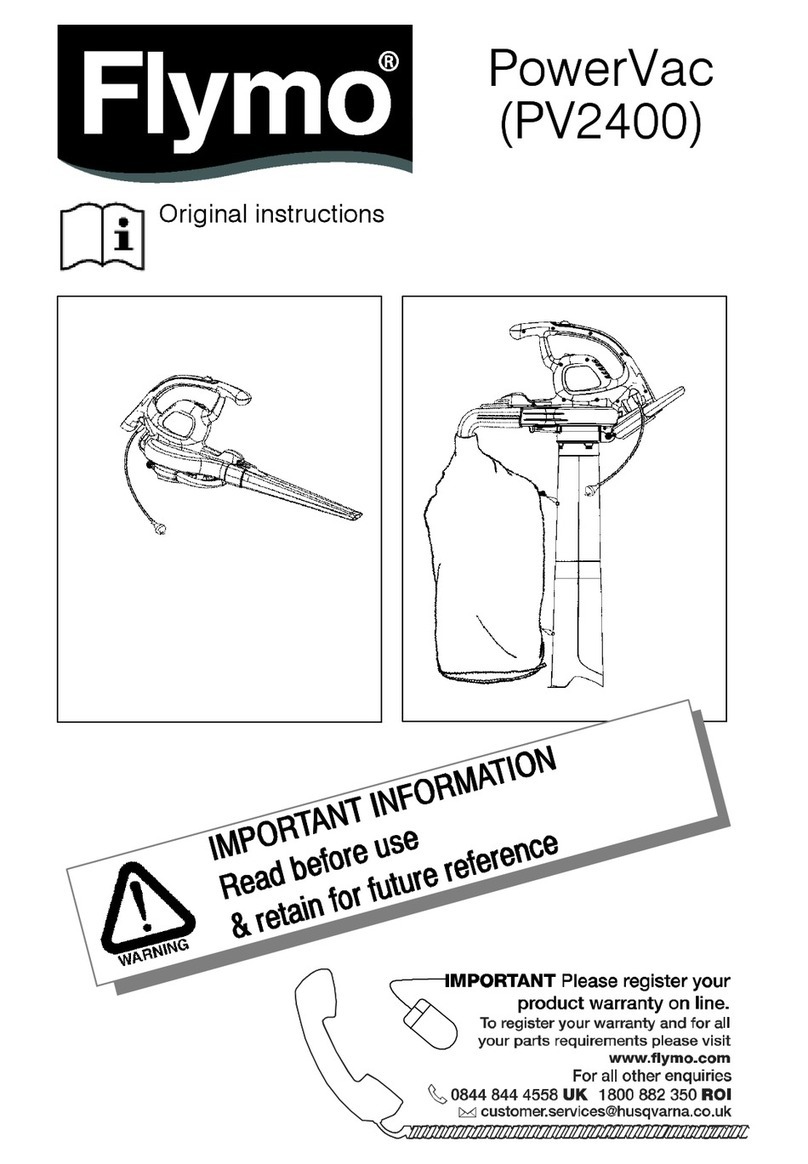 Flymo PowerVac PV2400 User manual