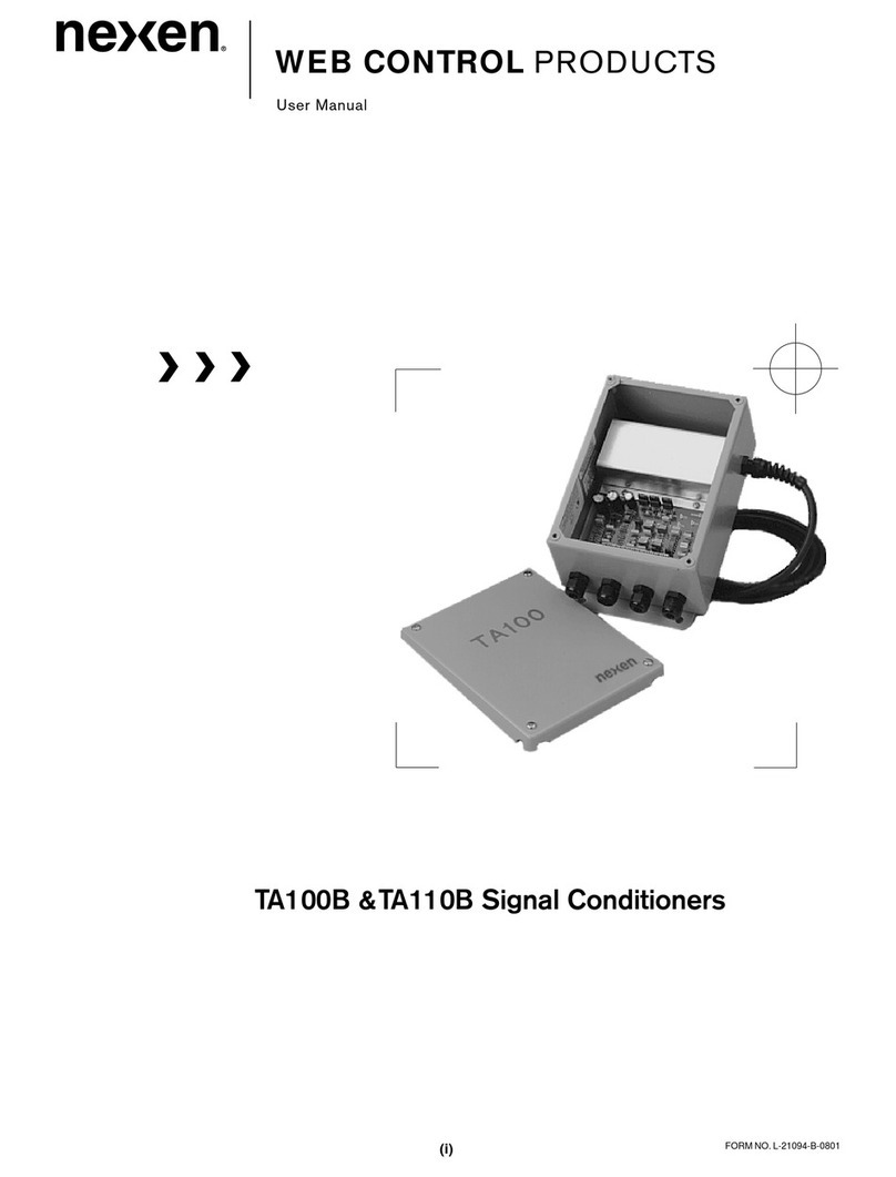 Nexen TA100B user manual