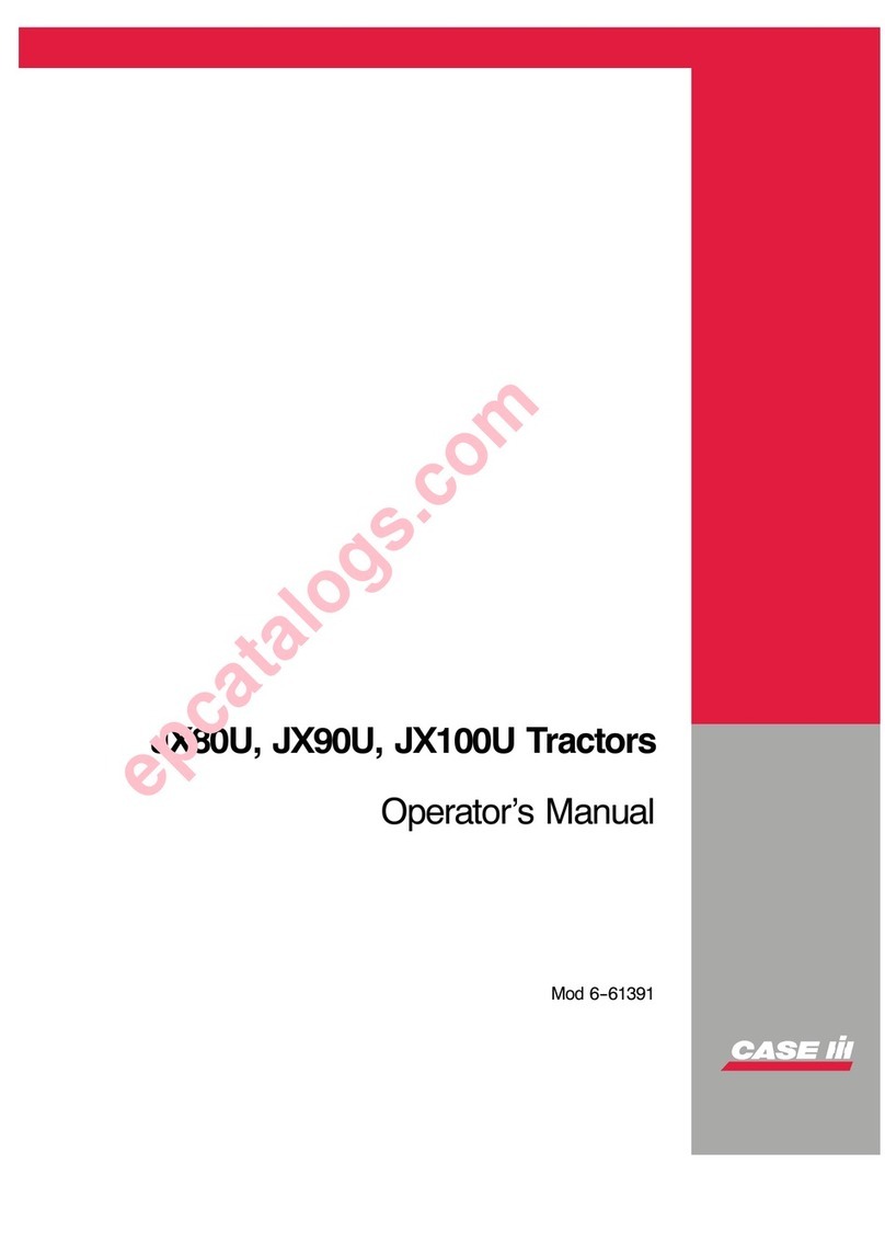 Case IH JX80U User manual