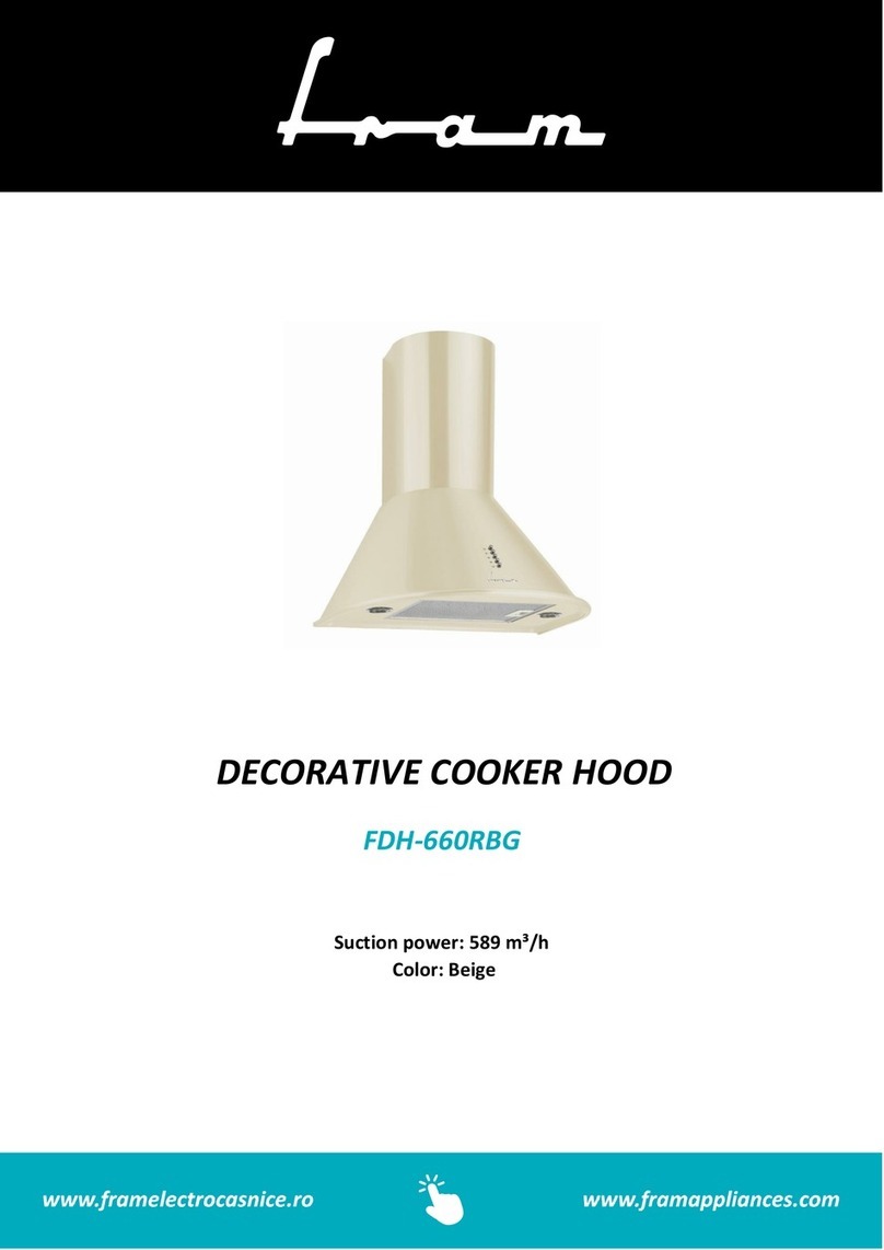 FRAM FDH-660RBG manual