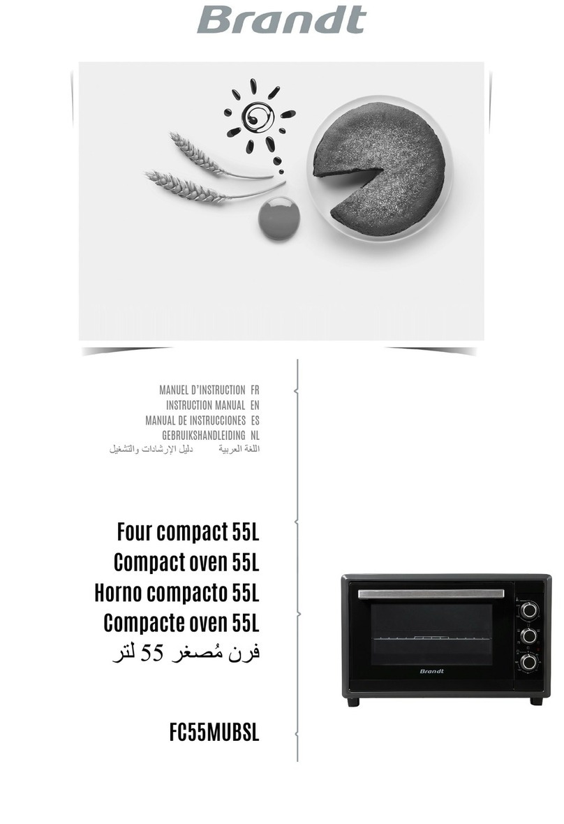 Brandt FC55MUBSL instruction manual