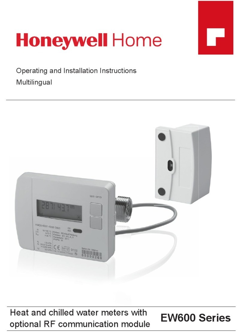 Honeywell EW600 Series User manual